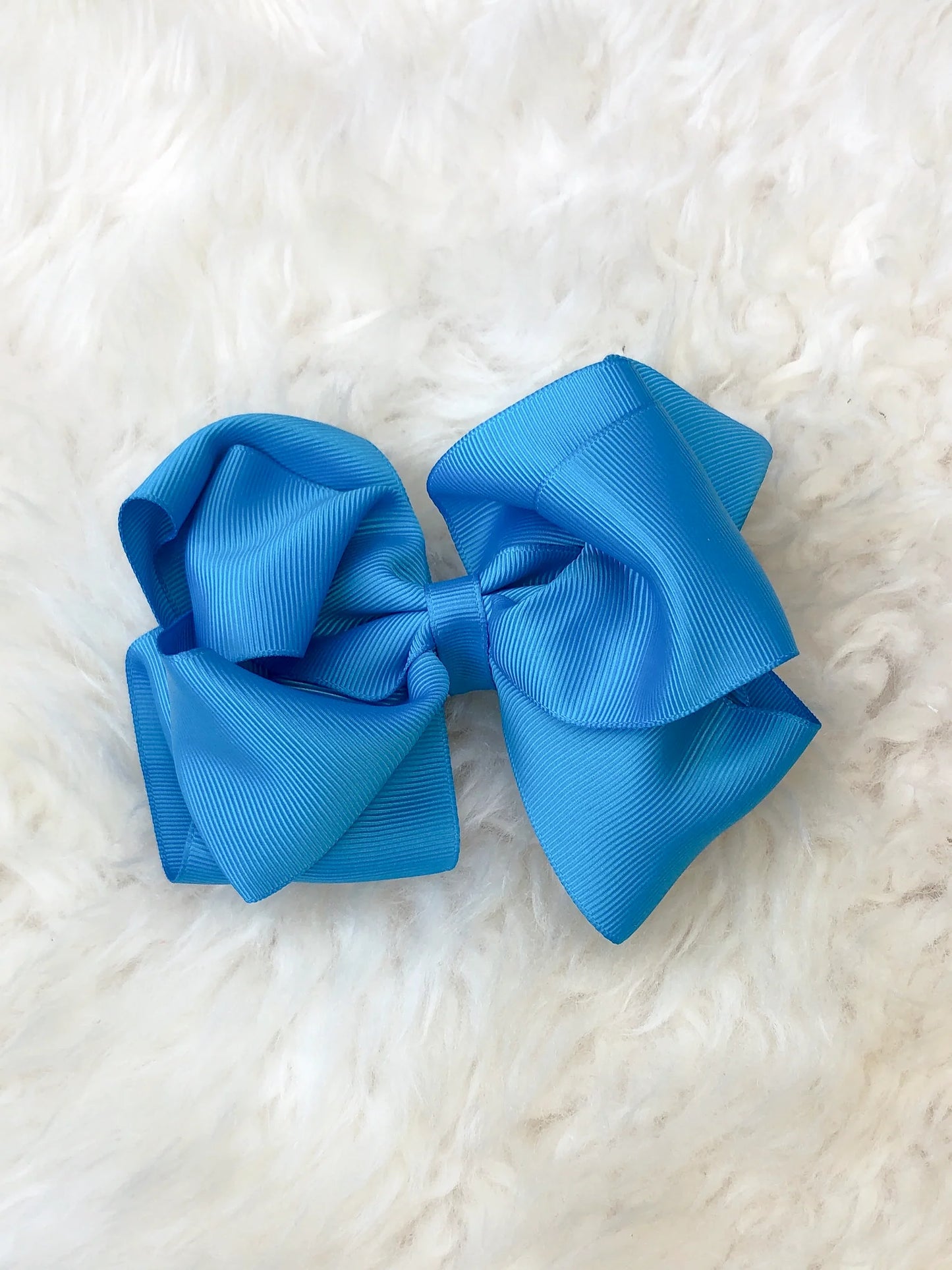 5 Inch Double Layer Bow - #15: Sky Blue