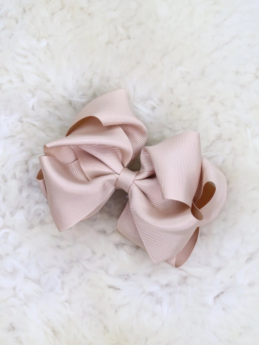 5 Inch Double Layer Bow - #45: Tan