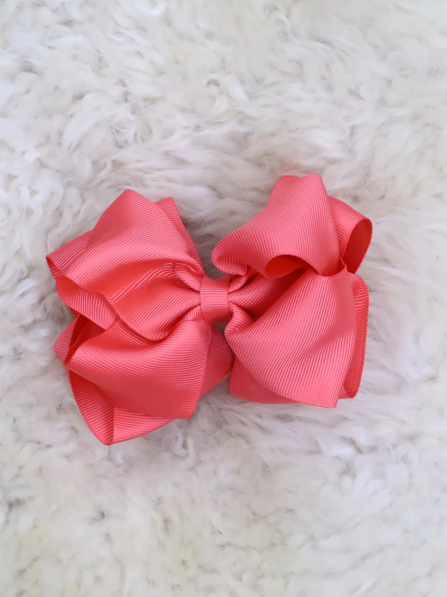 5 Inch Double Layer Bow - #52: Watermelon