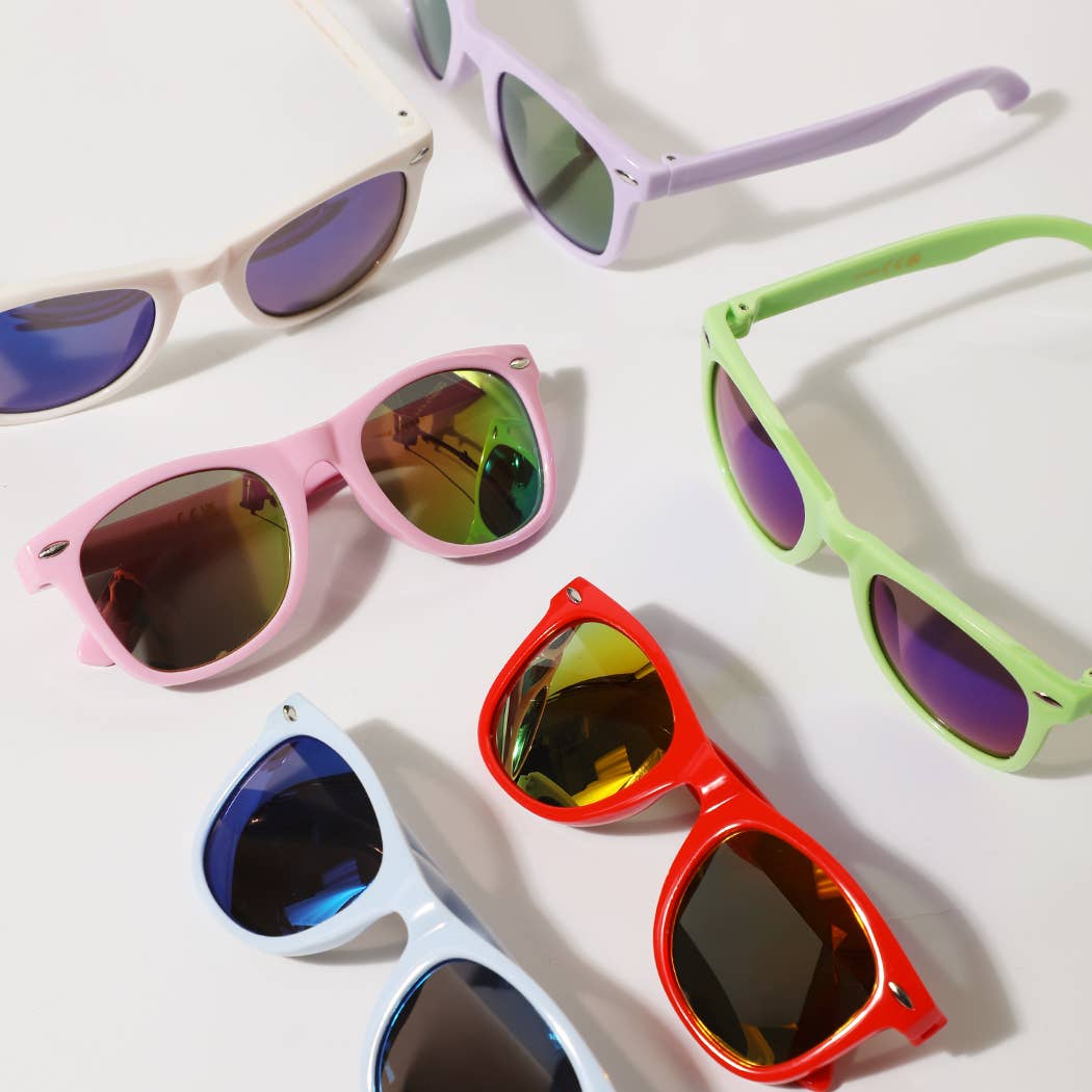 Kids Classic Square Frame Sunglasses