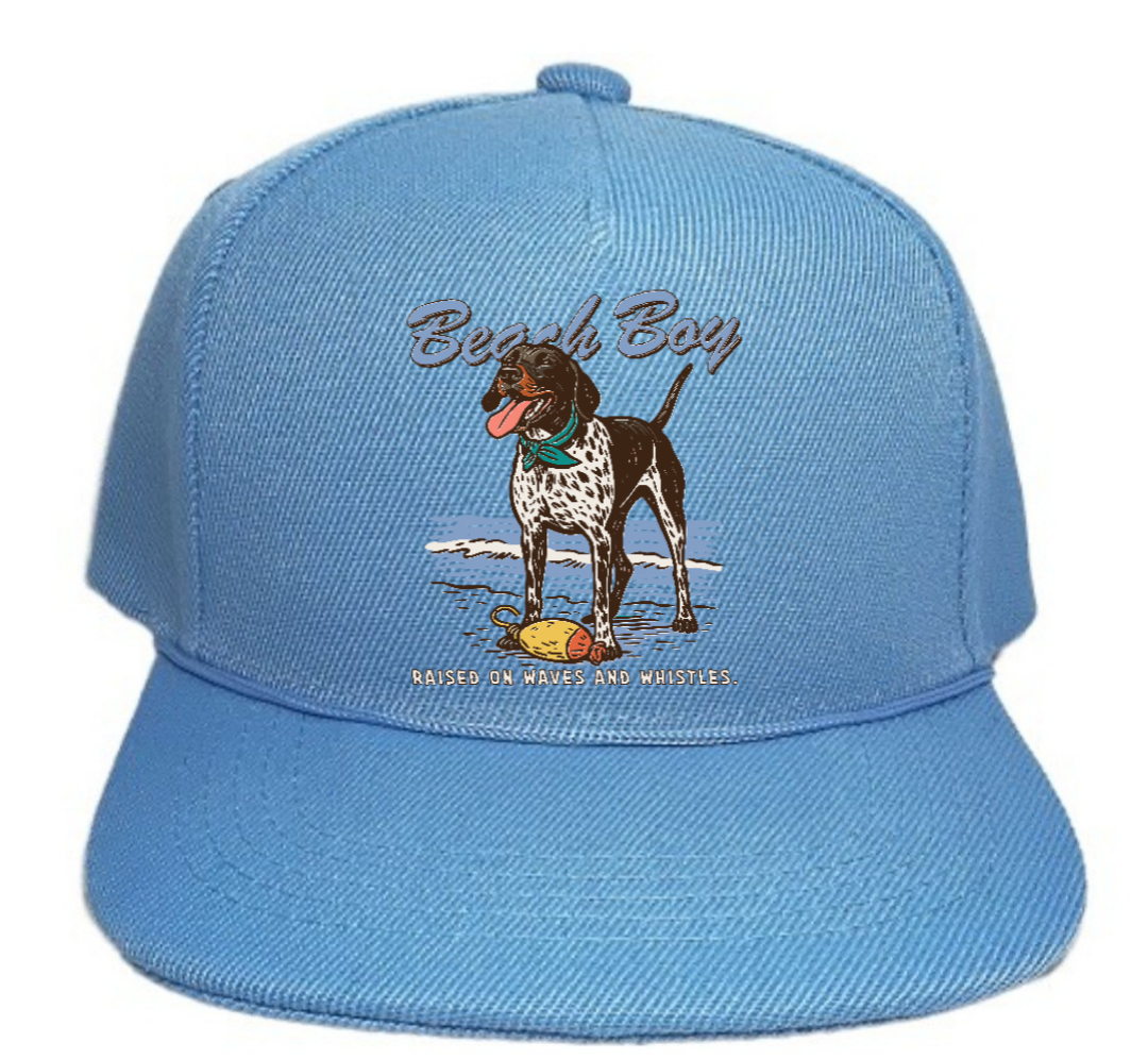 Kids Toddler Summer Dog Surfing Ducks Hat Fishing Hunting