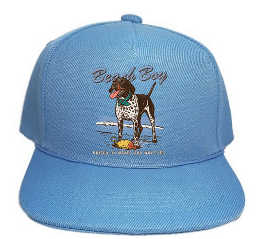 Kids Toddler Summer Dog Surfing Ducks Hat Fishing Hunting