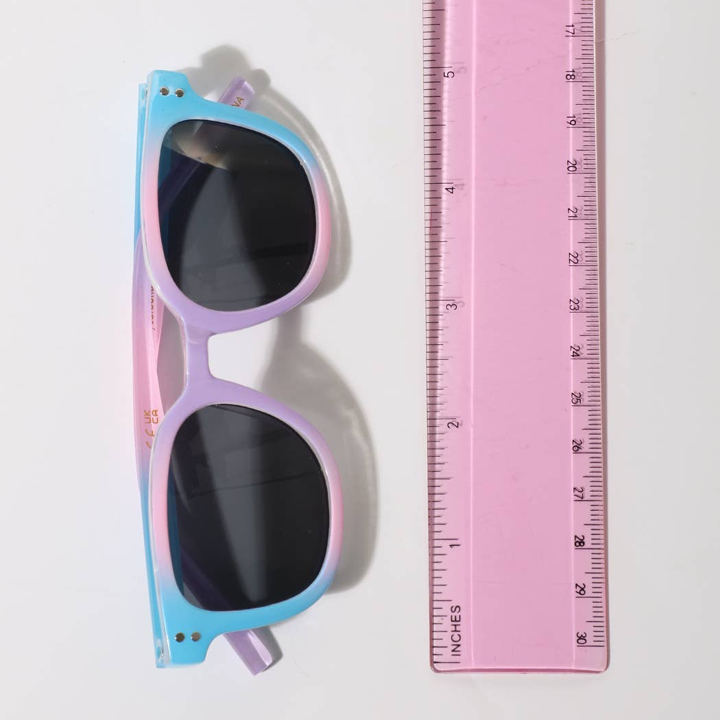Gradient Square Frame Sunglasses