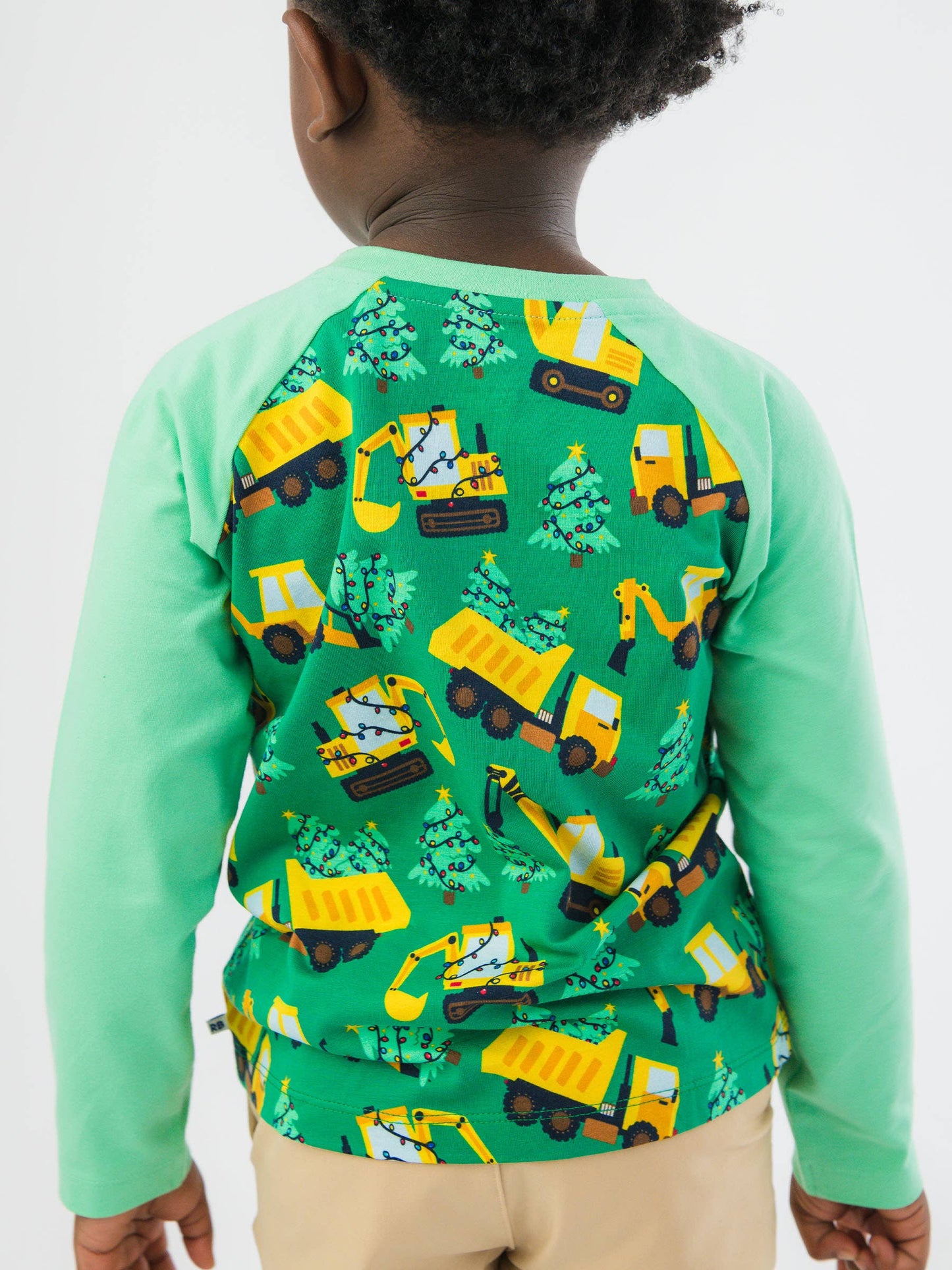 Boys Holiday Haul Long Sleeve Raglan Henley Tee